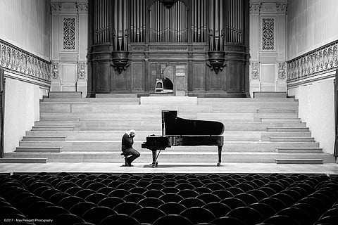Italian classical pianist, Alessandro Deljavan talks about hitting the high notes
