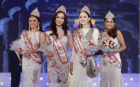 Azzaya Tsugt-Ochir (second from left)