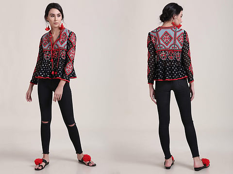 Traditional kedia top