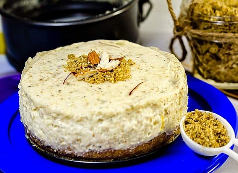 Thandai_Cheesecake
