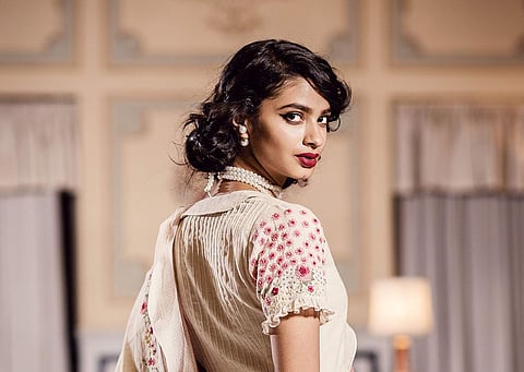 Expect gingham saris, delicate ruffles and embroidered detailing from Soutache’s latest collection