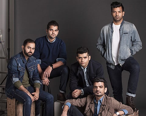 L-R: Sahil Shah, Himonshu Parikh, Vaibhav Pani, Rajan Batra, Stuart DaCosta