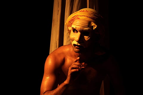 A scene from Kunti Karna