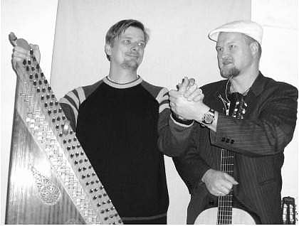 Danish instrumentalists Lars bo Kujahn and Kasper Søeborg