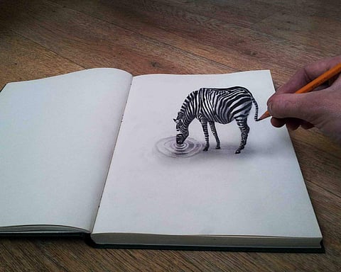 3D drawing competition for kids