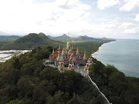 Wat Tang Sai Buddhist temple (AP Photo/Nicole Evatt)