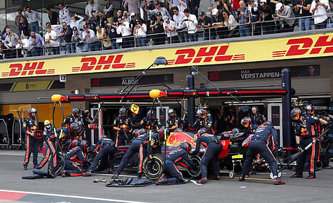 Red Bull driver Max Verstappen (AP Photo/Marco Ugarte)