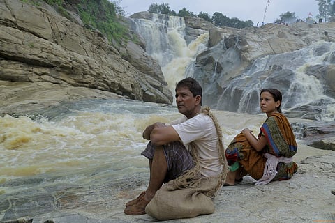 Tillotama Shome with Adil Hussain in Raahgir