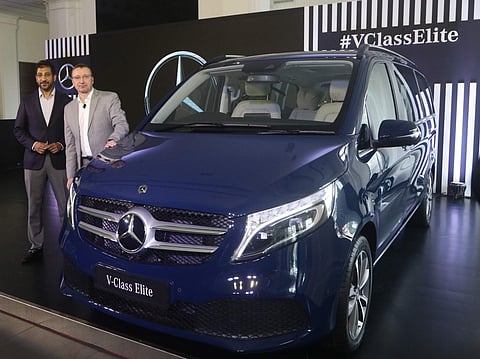 Mercedes-Benz V-Class Elite (Photo: IANS)