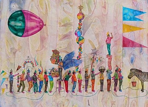 A work by Sanjeeva Rao Guthi
