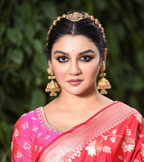 Jaya Ahsan wearing Ritu Kumar