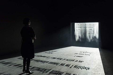Jitish Kallat, Covering Letter (2012)