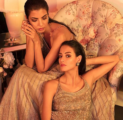 Nandita Thirani fuses feminine silhouettes with subtle shades