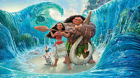 A still from Moana