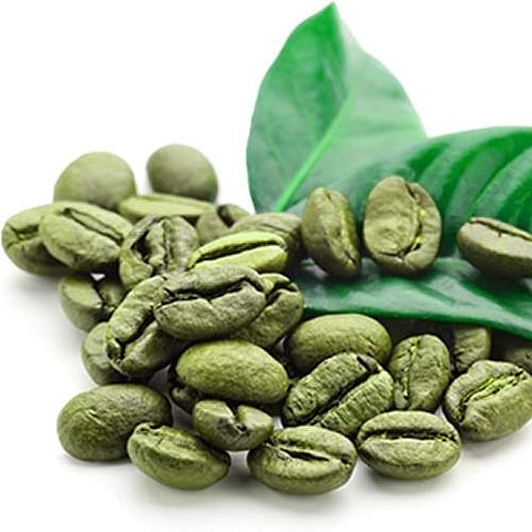 Green coffee beans