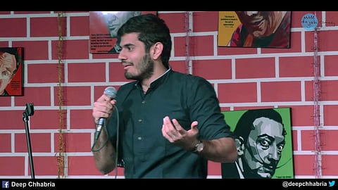 Deep Chhabria performs at CounterCulture Comedy Club