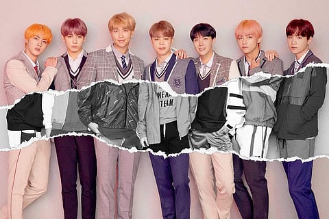 K-pop boy band BTS (Source: Internet)