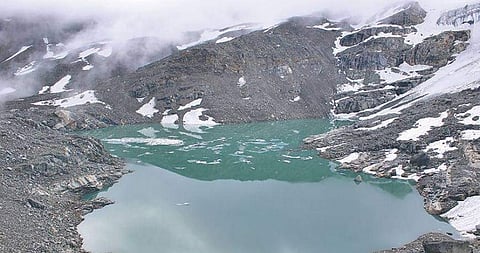 Kajin Sara lake in Manang district of Nepal (Photo: IANS)