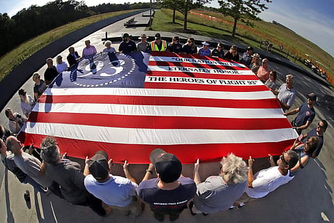 18th anniversary of Sept 11, 2001 attacks (AP Photo/Gene J Puskar)
