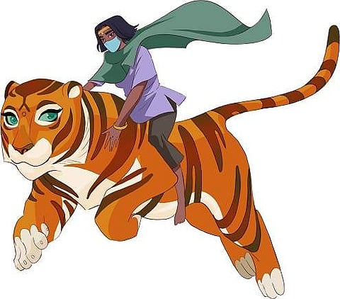 A picture from Priya's Mask