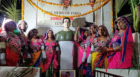 From the inauguration of the temple