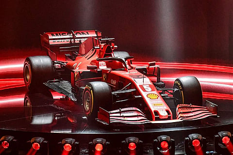 The new Ferrari F1 SF1000 (AFP Photo/Ferrari Press Office)