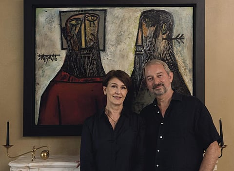 Jane and Kito de Boer (Photo: IANS)