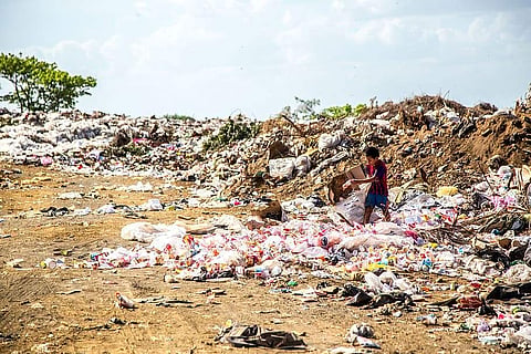 Clothing pollution