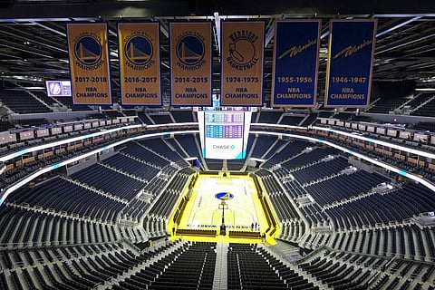 Chase Center in San Francisco (AP Photo/Eric Risberg/File)