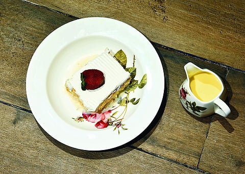 Milk cake