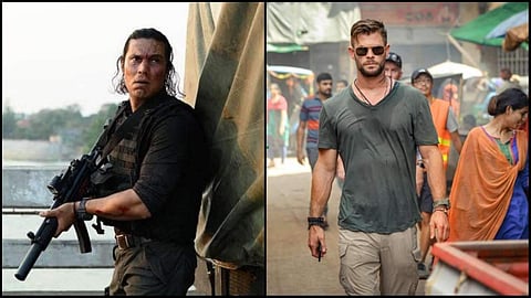 Randeep Hooda and Chris Hemsworth