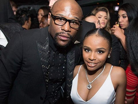 Floyd with Iyanna