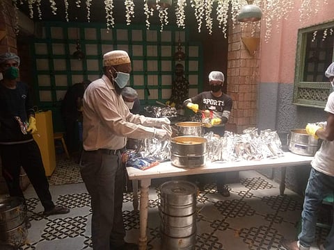 Dineout's Project Thali in progress at Madras Diaries in Mumbai