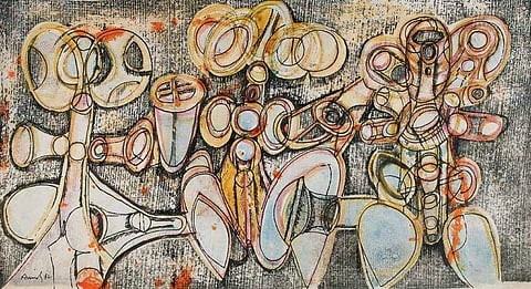 A work of art by Avinash Chandra (Image: DAG)