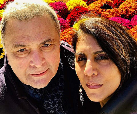 Rishi Kapoor and Nitu Kapoor