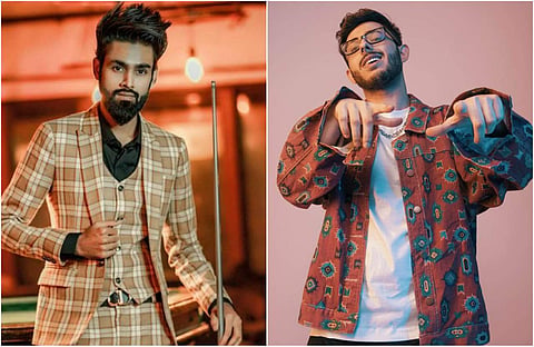 Amir Siddiqui and CarryMinati