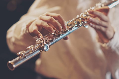 Flute player