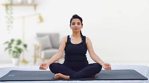 Ruchi Khosla in meditation