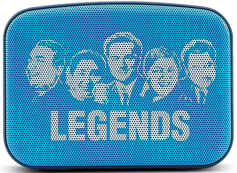 Saregama Carvaan with the faces of some of India’s legendary singers