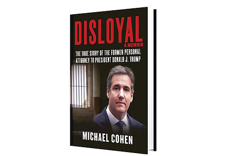 Michael Cohen's Disloyal (Courtesy of Skyhorse Publishing via AP)