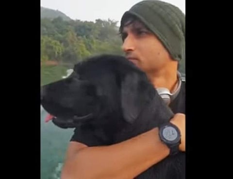 Sushant and Fudge (IANS)