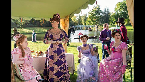 These Bridgerton-inspired gowns will transport you to England of the 1800s