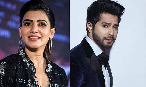 Samantha and Varun Dhawan