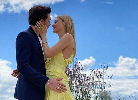 Football superstar David Beckham's eldest son Brooklyn Beckham has sparked off marriage rumours