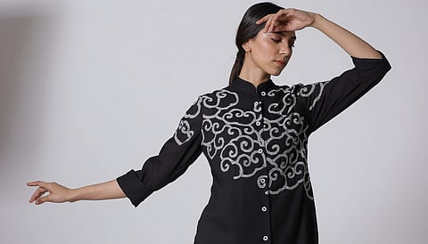 A tunic from Renewal by Abraham & Thakore