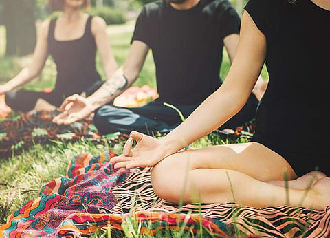 Breathing exercises are known to reduce stress, anxiety and improve the functioning of lungs. (Image courtesy: Fazlani Natures Nest)