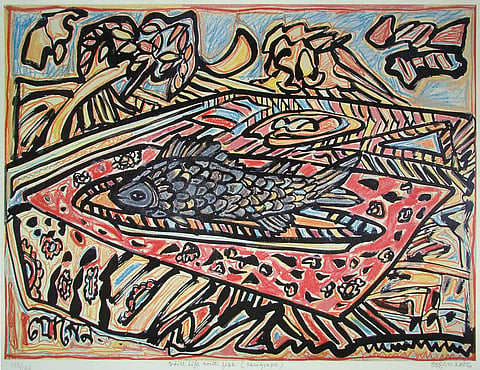 Jogen Chowdhury's art