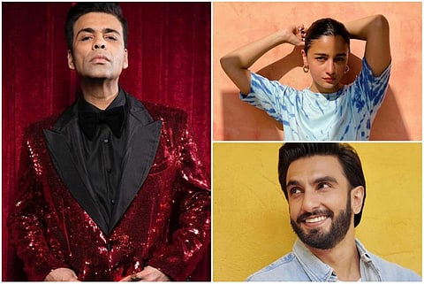 Karan Johar on Tuesday took to social media to inform his fans about his upcoming film, Rocky Aur Rani Ki Prem Kahani starring Ranveer Singh and Alia Bhatt.