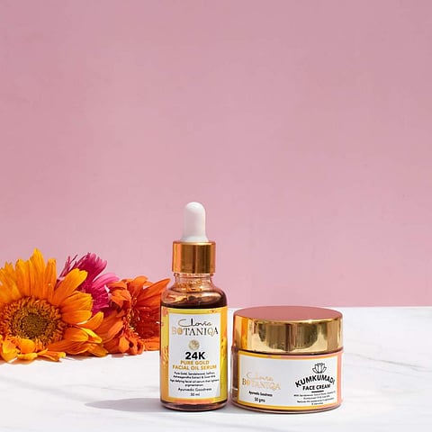 Clovia Botaniqa 24K Pure Gold Facial Oil Serum