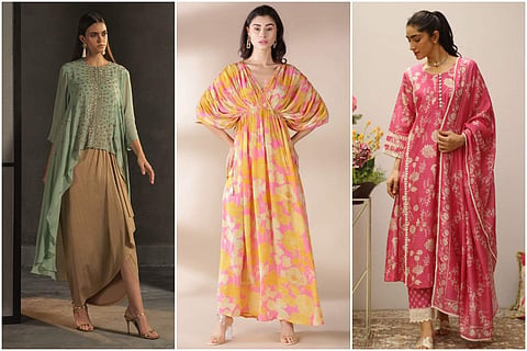 Silhouettes by (L-R): Namrata Joshipura, Archana Shah & NEH